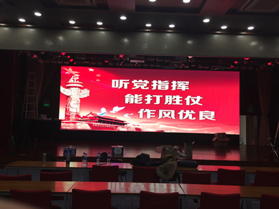 小间距LED显示屏在军事领域的应用