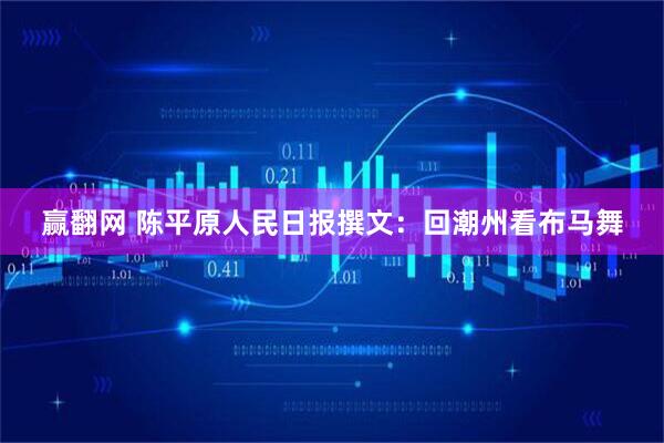 赢翻网 陈平原人民日报撰文：回潮州看布马舞